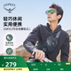 OSPREY 日光2L腰包 男女跑步斜挎包 戶外騎行背包 手機輕便收納包 黑色