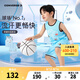 Converse 匡威男童背心+短褲2件套2025夏季新款舒適透氣兒童短袖套裝 天空藍(lán) 140 /68 【建議身高128-140cm】