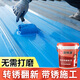 沃特浦防銹漆免除銹一體鐵銹轉(zhuǎn)化劑免打磨彩鋼瓦翻新入戶門防盜門改色漆 藍(lán)色【升級款】轉(zhuǎn)銹防銹金屬漆 20斤(單遍約80平方）