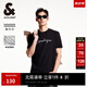 杰克·瓊斯（JACK&JONES）安心品質(zhì)25年男裝短袖t恤男士夏柔軟垂感絲滑莫代爾圓領(lǐng)高端半袖 E40黑色 常規(guī) XL