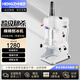 恒芝 臺灣雪花冰機 刨冰機商用綿綿冰機 冰沙機 奶蓋碎冰機 奶茶店冰沙機 全自動冰磚機 怪獸綿綿冰機 白色斑點（帶罩防濺） 粗細可調·鋒利刀片·加厚機身