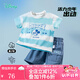 迪士尼寶寶（Disney Baby）男童米奇唐老鴨卡通短袖套裝短袖短褲時尚休閑套裝夏季新款 ZD2DT049藍(lán)條 120