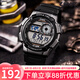 卡西歐（CASIO）手表男十年電力復(fù)古小方塊時(shí)尚潮流防水夜光運(yùn)動網(wǎng)球數(shù)顯手表 AE-1000W-1B（主推）