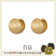 白嵐拉絲圓球耳環(huán)女925銀耳扣耳飾時(shí)尚設(shè)計(jì)優(yōu)雅氣質(zhì)高級(jí)感生日禮物 金色