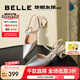 百麗（Belle）周潔瓊同款星辰玫瑰包頭涼鞋女涼鞋A9G1DBH4 銀色 37 (235mm)