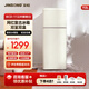 金松112升 雙門冷藏冷凍 網(wǎng)紅小冰箱 復(fù)古冰箱 家用小型電冰箱 租房客廳可愛(ài)INS風(fēng)冰箱 慕斯白