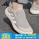 阿迪達(dá)斯 （adidas）溯溪鞋男鞋 秋季新款運(yùn)動(dòng)鞋戶外一腳穿徒步鞋輕便休閑鞋涉水鞋 JR2653/鉑灰色/卡其 清風(fēng)面料/可涉水 42