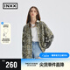 英克斯（inxx）APYD 潮牌街頭長袖襯衫男女同款美式復(fù)古格子襯衣外套拼接襯衫 綠格子 L