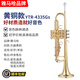 雅馬哈YAMAHA雅馬哈原裝小號YTR-8335GS降B磷銅鍍銀小號初學(xué)考級 YTR-4335金色小號布箱