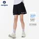 納維凱爾（Navigare）女童短褲夏季兒童運(yùn)動(dòng)裙褲速干百搭舒適自由時(shí)光黑色130