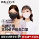 LUCYLEE日本口罩女高顏值2025新款防紫外線(xiàn)遮陽(yáng)防曬防塵透氣冰絲防護面罩 護眼角-暗夜黑（雙層設計，高倍防曬） 均碼