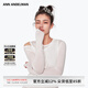 ANN ANDELMAN【明星同款】官方直營薄長袖t恤女25新款獨(dú)特上衣春 白色 S