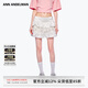 ANN ANDELMAN官方直營(yíng) 2025夏季新款短裙 拼接蛋糕裙七夕禮物情人節(jié) 白色 XS