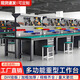 洛盛匯陽工作臺(tái)防靜電操作臺(tái)重型鉗工工作臺(tái)工廠流水線實(shí)驗(yàn)室電工防靜電桌 1.2米重型工作臺(tái)