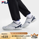 FILA易烊千璽同款斐樂男鞋德訓(xùn)鞋運(yùn)動(dòng)鞋2025夏季新款跳跳鞋休閑鞋 雨霧灰/古水色藍(lán)-NS 41