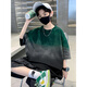 哈羅小黃鴨 HAL.DUCK男童夏裝痞帥炸街短袖t恤夏季薄2025新款兒童裝男孩夏款半袖體恤 圖片色 120 cm