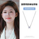 禮盼趙露思同款閃鉆純銀項鏈女款2025新款高級感輕奢小眾氣質(zhì)鎖骨鏈 純銀單鉆項鏈【精美禮盒】