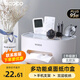 ecoco意可可紙巾盒客廳桌面紙巾收納盒高級(jí)感家用遙控器收納盒餐巾多功能紙盒 【升級(jí)款-升級(jí)手機(jī)支架】北歐灰 無(wú)規(guī)格
