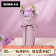 若客（ROKR）紫玫瑰 花間集積木花束diy手工插花拼裝永生花玩具生日禮物
