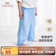 英氏（YEEHOO）童裝兒童褲子防蚊褲夏季男女童長(zhǎng)褲戶外休閑舒適束腳褲