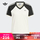 阿迪達(dá)斯 （adidas）【滔搏運(yùn)動(dòng)】三葉草女子V NECK TEET恤 KF0316 M