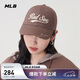MLB帽子男女情侶虞書欣明星同款硬頂棒球帽鴨舌帽3ACPV035N-43BRL-F