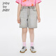 jnby by JNBY新款江南布衣童裝牛仔短褲夏男女童1P4E10090 959/牛仔淺灰 160cm
