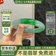 卿門子“苔痕映清”高端緬甸翡翠玉手鐲子女生款冰透油青半山水真玉處理 