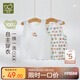 拉比兒童背心男女寶寶背心夏薄純棉打底內(nèi)衣護(hù)肚馬甲2件裝 統(tǒng)一色110