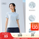 安踏正肩POLO衫 女2025夏季新款公主線快干棉珠地舒適百搭短袖涼感T恤 【公主線款】夢(mèng)影藍(lán)7123-4 M (女165)