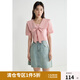 獨(dú)束大碼女裝簡(jiǎn)約高腰牛仔半身裙女日常通勤短裙2024夏季新款 淺牛仔藍(lán) 3XL (尺碼：5)