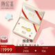 潮宏基足金黃金金湯勺寶寶金飾擺件滿月禮物定價(jià) 第一桶金 QVG30000651
