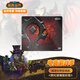 暴雪（BLIZZARD）魔獸世界WOW官方正版光伏鋼化玻璃鼠標(biāo)墊FPS電競游戲玻璃鼠標(biāo)墊-部落L款