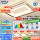 歐普（OPPLE）吸頂燈客廳燈全光譜智能LED燈具燈飾簡(jiǎn)約現(xiàn)代大氣套餐1 包安裝