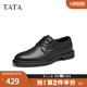 他她（TATA）休閑商務(wù)皮鞋男士經(jīng)典德比鞋結婚鞋2024秋季新款73B21CM4 黑色 41