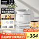 松下（Panasonic）飯蹲蹲電飯煲家用3-4人智能預(yù)約電飯鍋多功能煮飯鍋備長炭膽3.2升容量飯墩墩SR-DK101