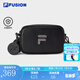 FILA FUSION斐樂(lè )背包2025夏季新品情侶時(shí)尚挎包相機包單肩包小包 深黑-BK XS