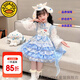 G.DUCKKIDS童裝洛麗塔公主裙女童連衣裙春秋季新款玉桂狗萬圣節(jié)服裝蓬蓬裙女 裙子+打底襯衣 130尺碼7~8歲【120-130cm】