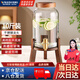 維納仕冷水壺帶龍頭耐高溫玻璃家用儲水涼水瓶水果茶冷泡飲料果汁桶套裝5L