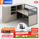 晟晏辦公家具職員辦公桌椅組合屏風工位桌  單人位【含椅】