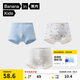 蕉內(nèi)小特護301C兒童內(nèi)褲A類男女童平三角7A抗菌棉襠透氣親膚高彈3件裝