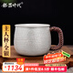 銀器時代 養(yǎng)生銀杯足銀999咖啡杯花茶杯多用途手工錘紋大號主人杯銀茶杯子 94克+證書 130ml 1只