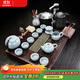 琦軒源功夫茶具套裝茶盤(pán)家用整套全自動(dòng)一體燒水壺泡茶臺茶海 song雙桶