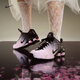 耐克（NIKE）官方女子櫻武士氣柱鞋櫻花高跟運(yùn)動球鞋 SHOX R4 IB8872 600帝王粉/黑/黑/帝王粉 35.5