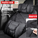 巫記汽車(chē)新款頭枕腰靠柔軟護腰高檔護頸枕打孔透氣四季通用車(chē)載內飾品 奧迪A4LA3A6L A5A8LQ3Q5LQ7Q8 頭枕一個(gè)【顏色備注】