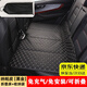 鉑吶苓車(chē)載床墊后排折疊便攜通用睡墊轎車(chē)SUV免充氣旅行露營(yíng)汽車(chē)折疊床 加厚納帕皮【黑色金線(xiàn)】130*80cm
