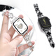 適用蘋(píng)果表帶iwatch s10磁吸s9金屬手表帶applewatch8/7/6/5/4/SE 星光白貝 適用40mm表盤(pán)iwatchS4/S5/S6/Se
