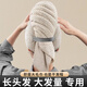 潔比世干發(fā)帽長發(fā)吸水速干加大加長擦頭發(fā)一片式浴巾女包頭大毛巾