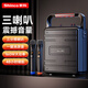 新科D88 無線藍(lán)牙音箱戶外大音量廣場舞音響小型家用收音機(jī)手提便攜式帶麥克風(fēng)地攤擺攤喇叭雙麥版
