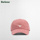 Barbour Cascade男女同款可調節鴨舌帽Logo帽子 大地粉 均碼 （54-60cm）